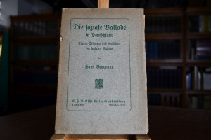 Die soziale Ballade in Deutschland. Typen, Stil...