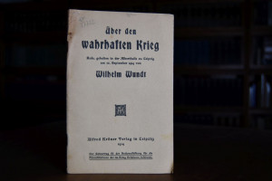 Über den wahrhaften Krieg. Rede, gehalten in de...