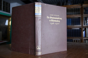 Die Staatsumwälzung in Württemberg 1918 - 1920.