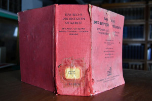 Das Recht der besetzten Ostgebiete. Estland, Le...