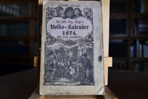 Dr. Joh. Nep. Vogl`s Volks-Kalender 1874. Dreiß...