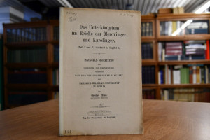 Das Unterkönigtum im Reiche der Merowinger und ...