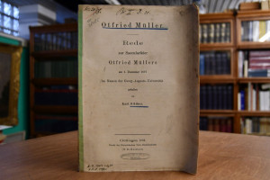 Rede zur Saecularfeier Otfried Müllers am 1. De...