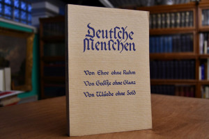 Deutsche Menschen. Eine Folge von Briefen.