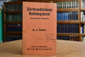 Fürstenabfindung Volksbegehren! Revolutionäre B...