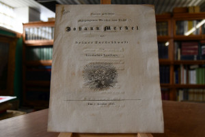 Unserm geliebten abgegangenen Meister vom Stuhl...