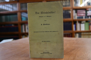 Der Weinhändler! Lustspiel in 5 Aufzügen.