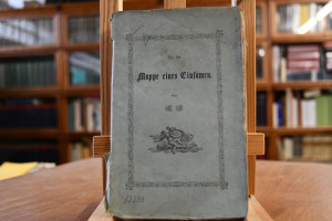 Aus der Mappe eines Einsamen.