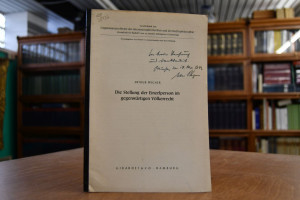 Die Stellung der Einzelperson im gegenwärtigen ...