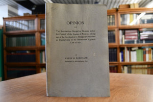 Opinion on the Romanian-Hungarian Dispute befor...