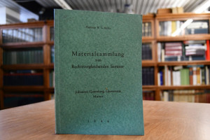 Materialsammlung zum Rechtsvergleichenden Seminar.