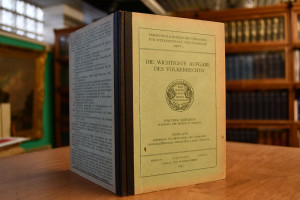 Die wichtigste Aufgabe des Völkerrechts.