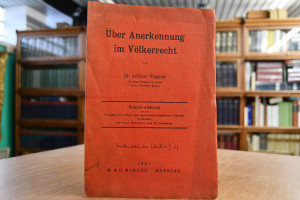 Über Anerkennung im Völkerrecht.