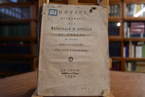 Motivi estradati dal tribunale d`appello di Mod...
