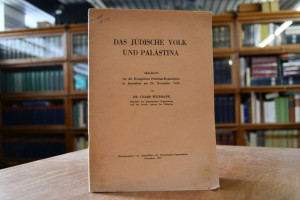 Das jüdische Volk und Palästina. Erklärung vor ...