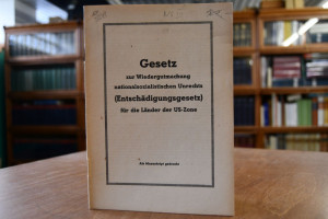 Gesetz zur Wiedergutmachung nationalsozialistis...