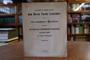 Dem Begründer des Friedländer Turnplatzes dem H...