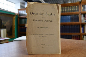 Le Droit des Anglais dans la Guerre du Transvaa...