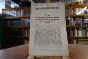 Rede des Reichswehrministers Noske in der Vertr...