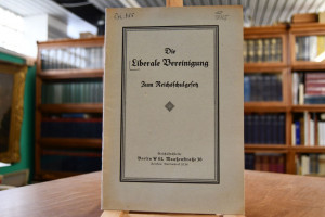 Die Liberale Vereinigung zum Reichsschulgesetz....