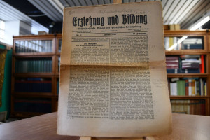 Die Aufgabe der Erziehungswissenschaft.