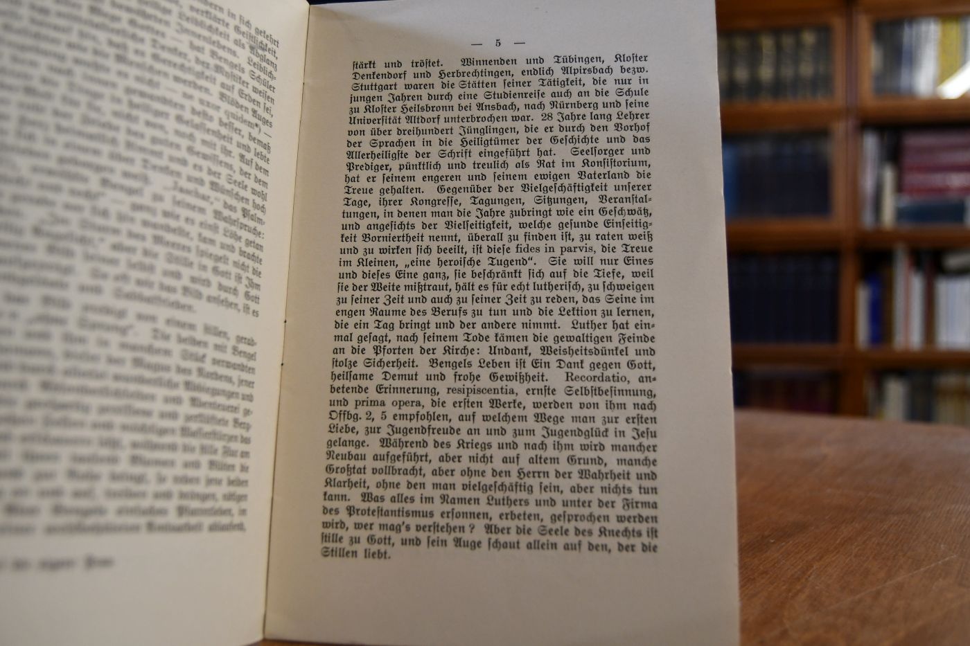 Albrecht Bengel. Ein Lehrer unserer Tage.