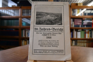 20. Jahres-Bericht über das Thüringische Frauen...