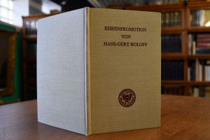 Verleihung der Ehrendoktorwürde der Universität...