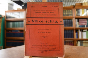 Völkerschau. I. Jahrgang, Heft 7, 15. Oktober.