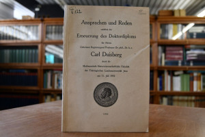 Ansprachen und Reden anläßlich der Erneuerung d...