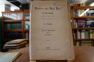 Blätter aus Bad Boll für seine Freunde. Zweiter...