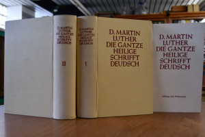 Die gantze Heilige Schrifft Deudsch. Wittenberg...