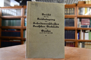 Bericht der Reichstagung des Arbeitsausschusses...