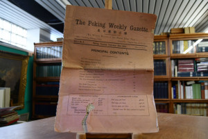 The Peking Weekly Gazette. Vol. I No.3. Peking,...