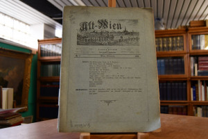 Alt-Wien. Monatsschrift für Wiener Art und Spra...