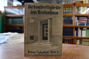 Betonfertigteile im Wohnbau.