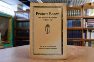 Francis Bacon und sein Tod in Stuttgart im Jahr...