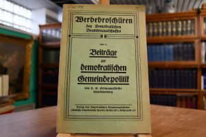 Beiträge zur demokratischen Gemeindepolitik.