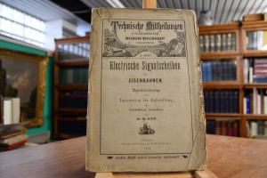 Electrische Signalscheiben für Eisenbahnen. Bes...