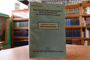 Die Rechtswissenschaft der Gegenwart in Selbstd...