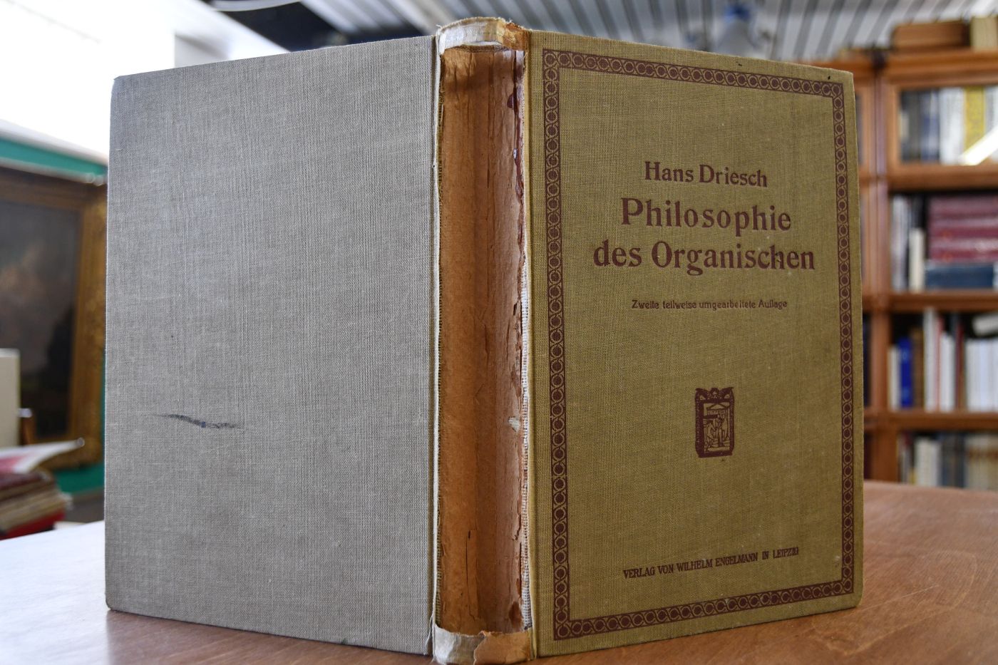 Philosophie des Organischen. Gifford-Vorlesungen gehalten an der Universität Aberdeen in den Jahren 1907-1908.