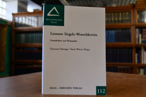 Leonore Siegele-Wenschkewitz. Persönlichkeit un...