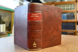 Frankfurter gelehrte Anzeigen vom Jahr 1772. Ei...