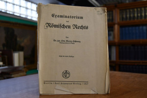 Examinatorium des Römischen Rechts.