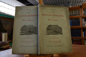 The American Antiquarian and Oriental Journal, ...