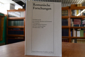Romanische Forschungen. 110. Band Heft 4.