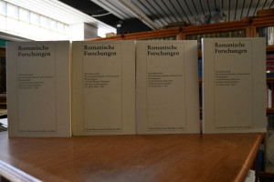 Romanische Forschungen. 113. Band Heft 1-4.