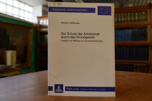 Der Schutz der Arbeitskraft durch das Grundgese...