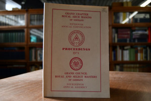 Most Excellent Grand Chapter Royal Arch Masons ...