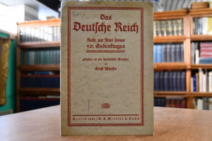 Das Deutsche Reich. Rede zur Feier seines 50. G...